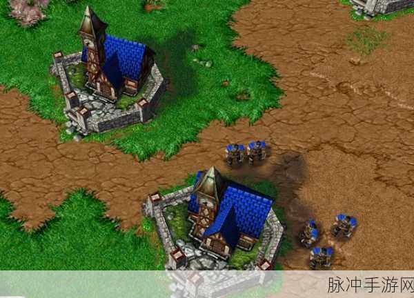 魔兽争霸中兽族人族建筑,防御与策略的完美融合
