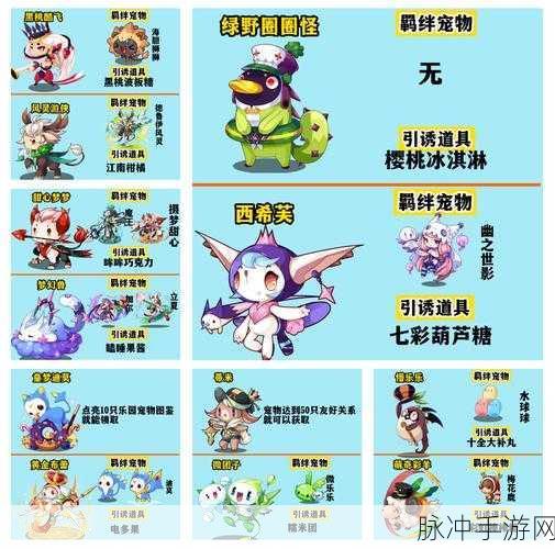 洛克王国，揭秘乐园宠物吸引配方，启程神秘宠物乐园探险
