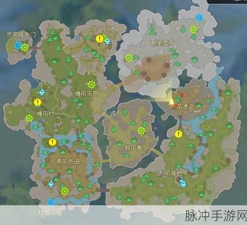 海岛纪元，缠风峡湾探险记，熊本熊坐标全揭秘