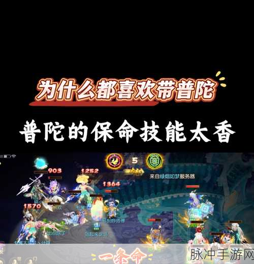 普陀技能全面升级,梦幻西游手游战术版图重塑