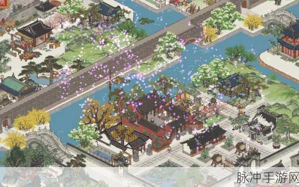 江南百景图，打造梦幻画舫，绘就绝美画卷