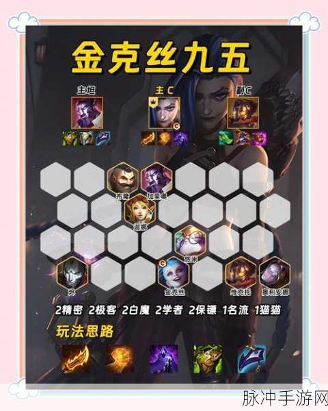 金铲铲之战,金克丝主C阵容全解析