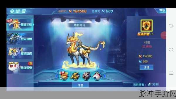 时空猎人坐骑大揭秘，驰骋战斗，探险之旅新篇章
