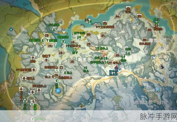 龙脊雪山之谜,原神中发光石头的奇幻探索