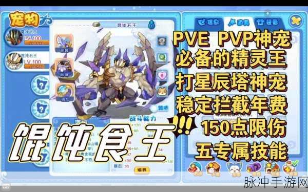 洛克王国混沌石王,装备选择与搭配深度解析