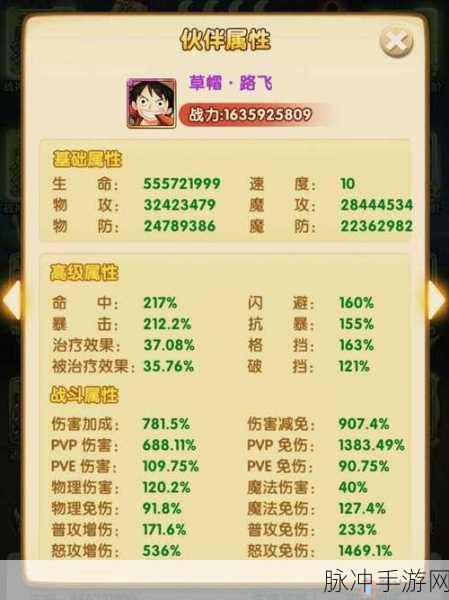 航海王强者之路角色系统高效培养全攻略