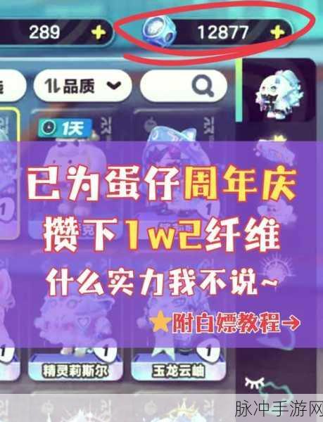 蛋仔派对，解锁一万纤维的秘籍大公开