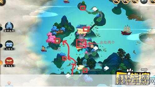 剑网3指尖江湖,揭秘百尺峡宝箱位置,探险之旅即刻启程