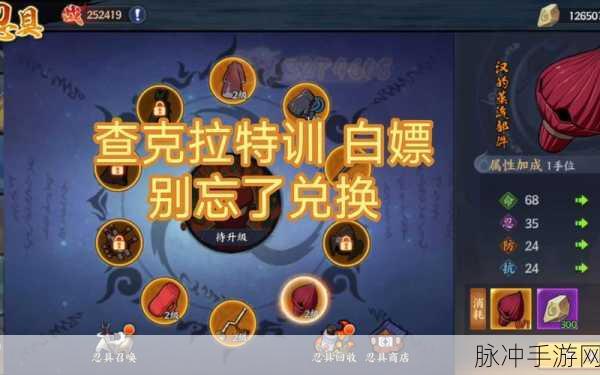 火影忍者OL忍具全攻略，组队副本获取秘籍