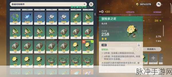 原神花海甘露之光圣遗物，实战效果与搭配全揭秘