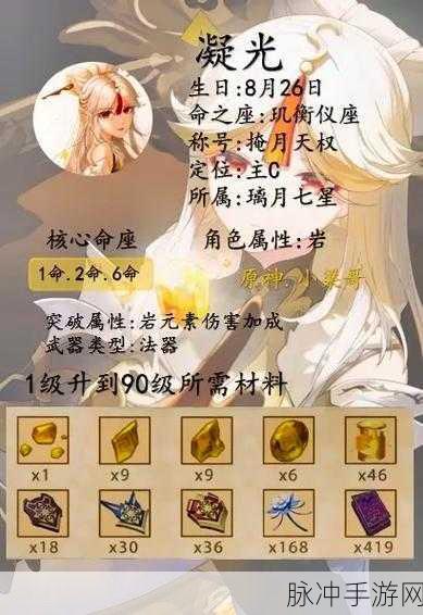 原神凝光副C攻略，解锁大招与装备搭配，最大化你的伤害输出