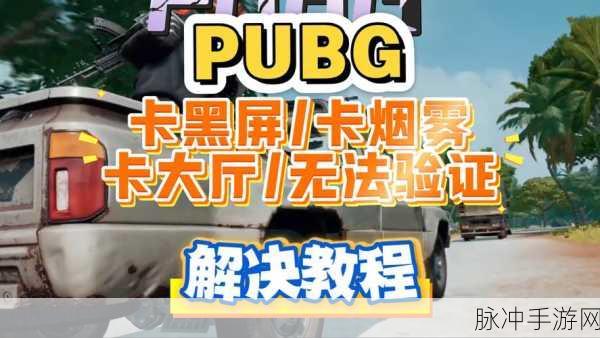 绝地求生卡黑屏界面？教你几招轻松解决！