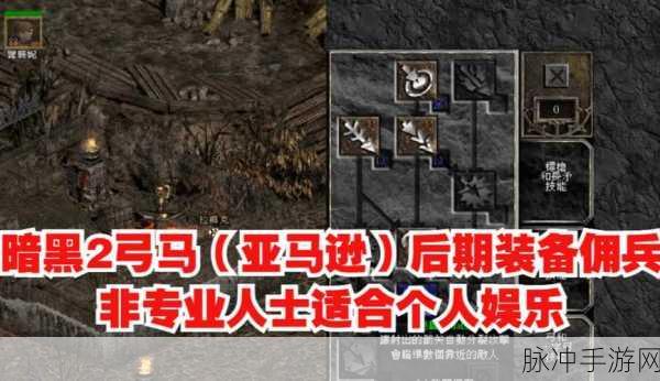 暗黑2亚马逊佣兵选择全攻略