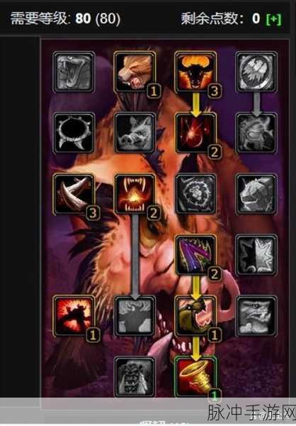 魔兽世界兽王猎人PVP天赋加点全攻略