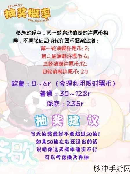 蛋仔派对抽奖秘籍，解锁中奖概率的隐藏技巧