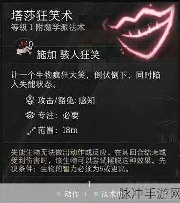 博德之门3,法师技能位大揭秘,全面解锁你的法术潜能