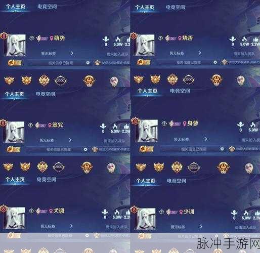王者荣耀，探寻男生两个字ID背后的游戏江湖