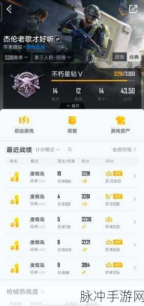 和平精英高手秘籍大公开,揭秘保持KD不降的顶级秘诀