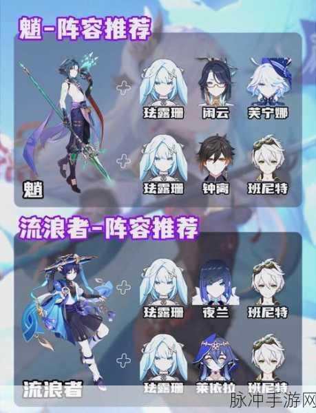 原神主C阵容搭配全攻略，策略与角色完美融合