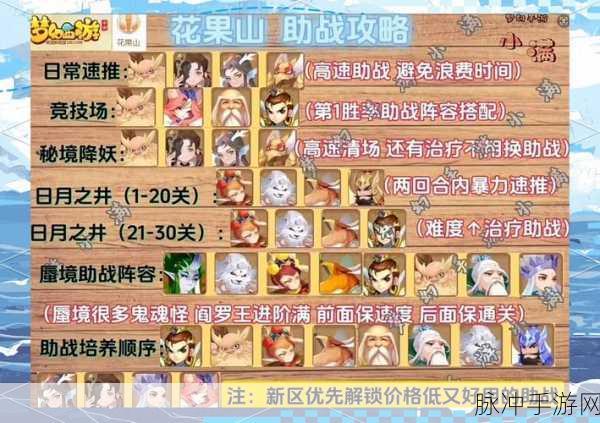 梦幻西游手游新手福音，解锁首个助战伙伴培养秘籍