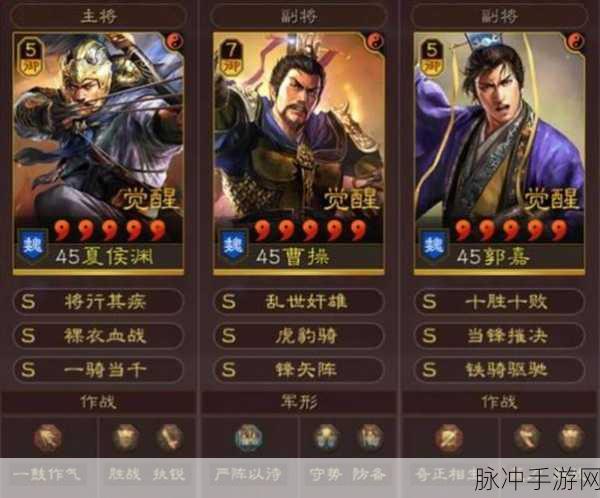 三国志战略版渊骑，顶级装备搭配攻略