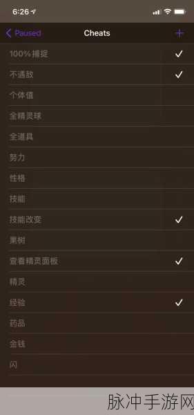 手机GBA口袋妖怪绿宝石,金手指秘籍大揭秘