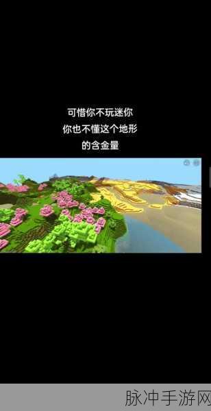 绝美地形码解锁,迷你世界的奇幻之旅,踏遍山河寻梦方停