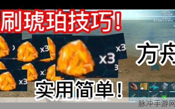 方舟手游琥珀领取全攻略，解锁你的游戏财富