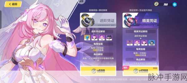 崩坏3精英凭证全揭秘，永久之谜的深度探索