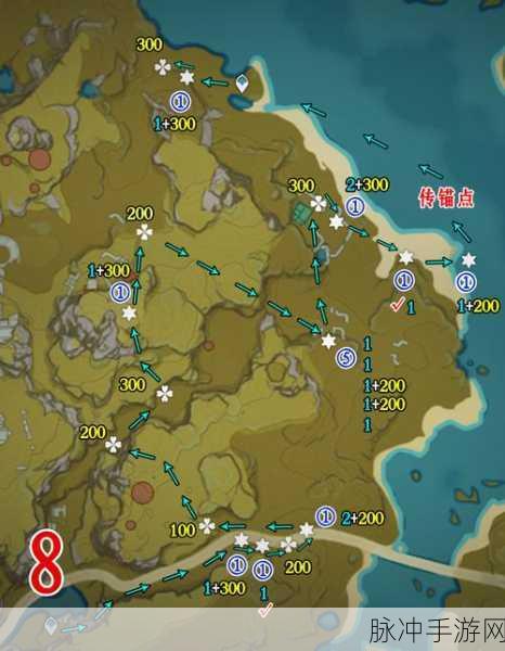 原神狗粮收集攻略,圣遗物狗粮快速获取与调查点路线
