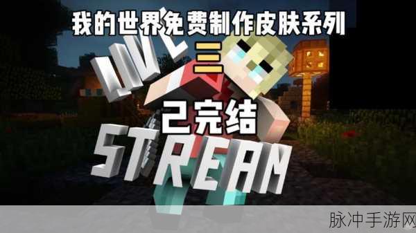 我的世界，解锁个性，自制皮肤轻松换