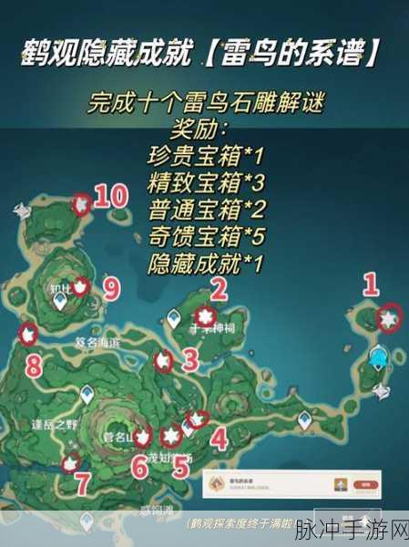 原神鹤观遗迹，五个火柱点亮顺序全揭秘