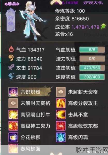 大话西游手游剑精灵修炼加点全攻略