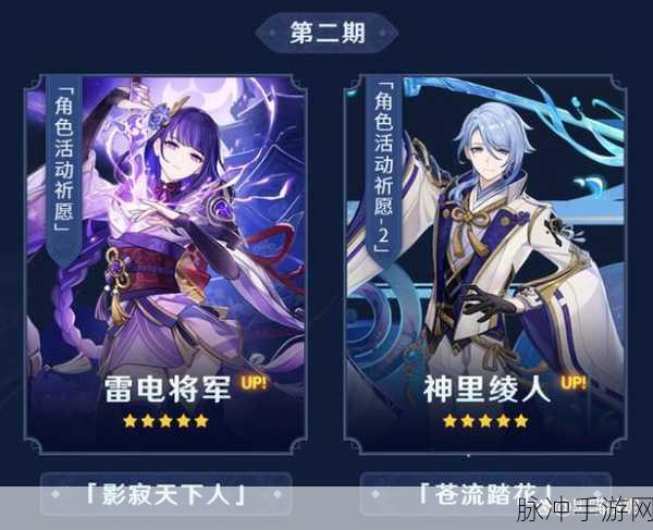 原神心海与雷神，抽卡抉择大揭秘