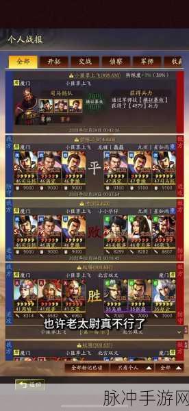 三国志，战略版改名卡使用攻略