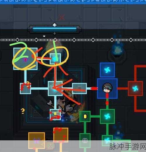 元气骑士，揭秘蓝藻花最佳刷取地图