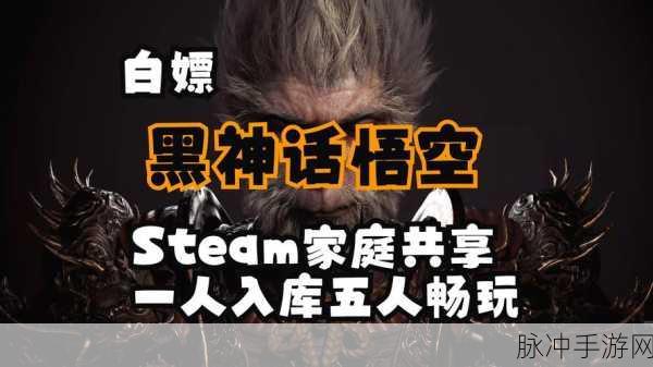 黑神话悟空Steam版能否实现家庭共享？