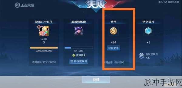 王者荣耀金币攻略，解锁快速赚取秘诀，助你称霸峡谷
