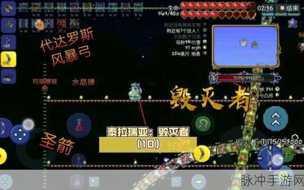泰拉瑞亚，揭秘毁灭者之魂的无限可能