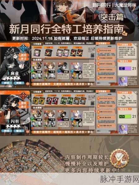 新月之旅,解锁全角色技能,实战策略大揭秘