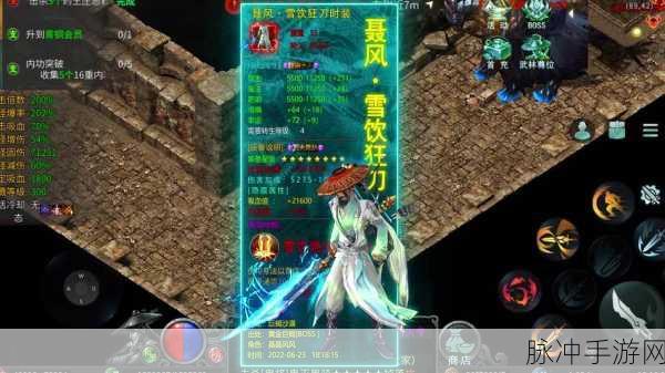江湖风云录B级装备掉落全攻略